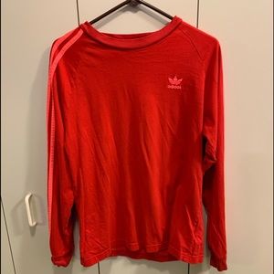 Adidas red shirt